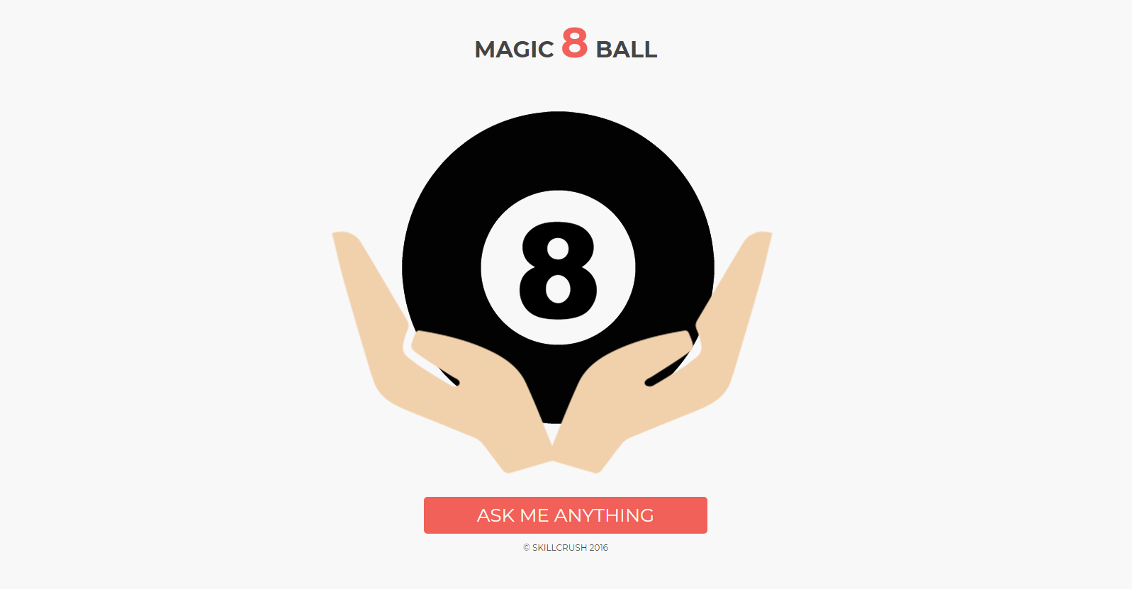 A Magic Eight Ball - Tyson Hood Custom WordPress Websites