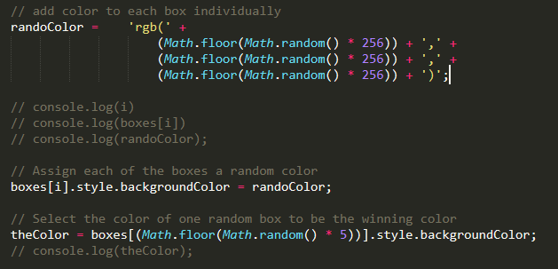 JavaScript Practice