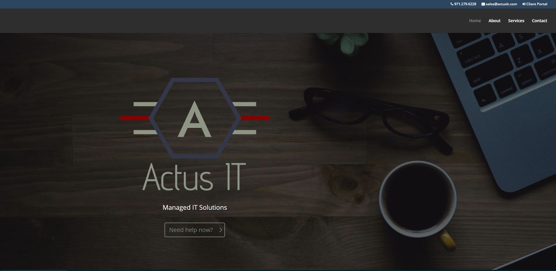 Actus IT by Tyson Hood Web Design
